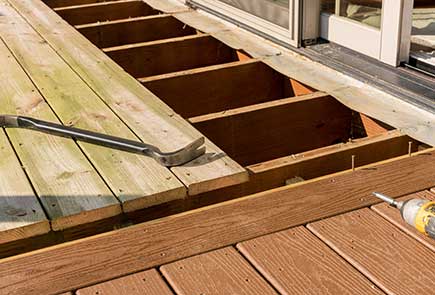 Deck repair in Montgomery county md